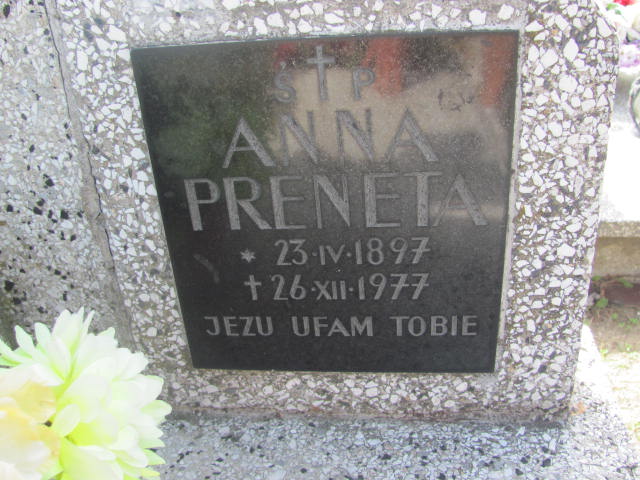 Anna Preneta 1897 Kolbuszowa - Grobonet - Wyszukiwarka osób pochowanych