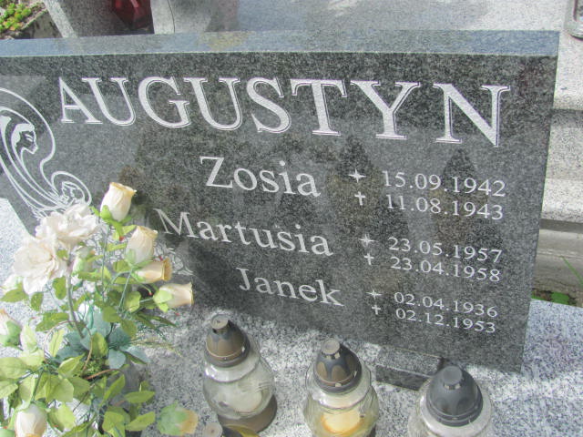 Jan Augustyn 1936 Kolbuszowa - Grobonet - Wyszukiwarka osób pochowanych