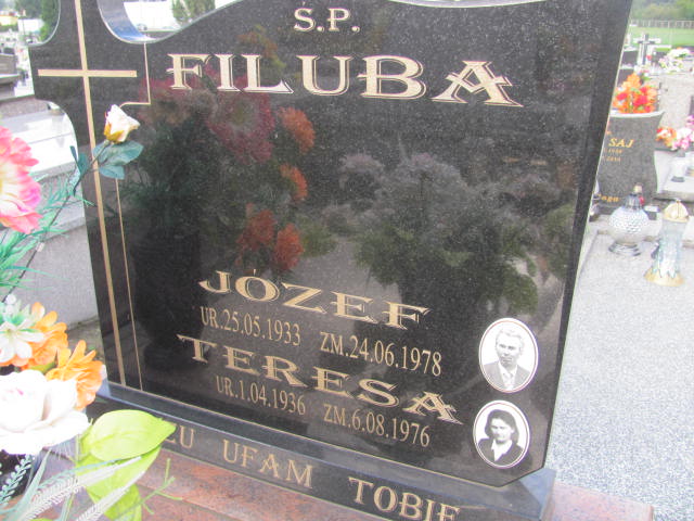 Józef Filuba 1933 Kolbuszowa - Grobonet - Wyszukiwarka osób pochowanych