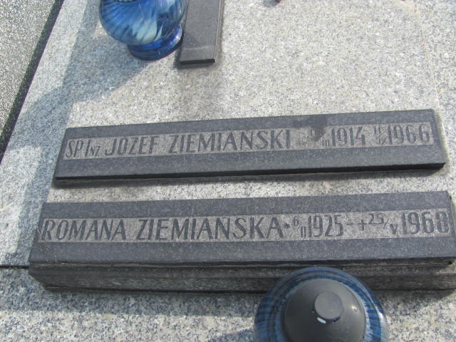 Romana Ziemiańska 1925 Kolbuszowa - Grobonet - Wyszukiwarka osób pochowanych