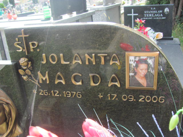 Jolanta Magda 1976 Kolbuszowa - Grobonet - Wyszukiwarka osób pochowanych