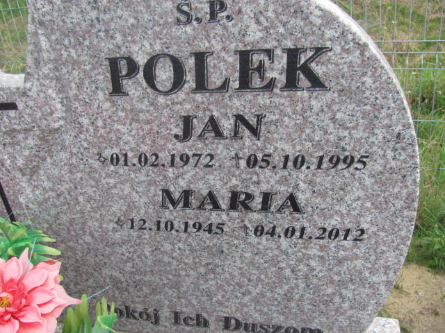 Jan Polek 1972 Kolbuszowa - Grobonet - Wyszukiwarka osób pochowanych