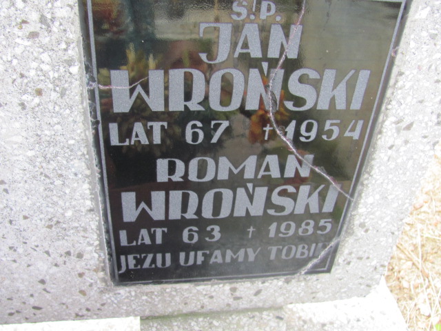 Józefa Wrońska 1925 Kolbuszowa - Grobonet - Wyszukiwarka osób pochowanych