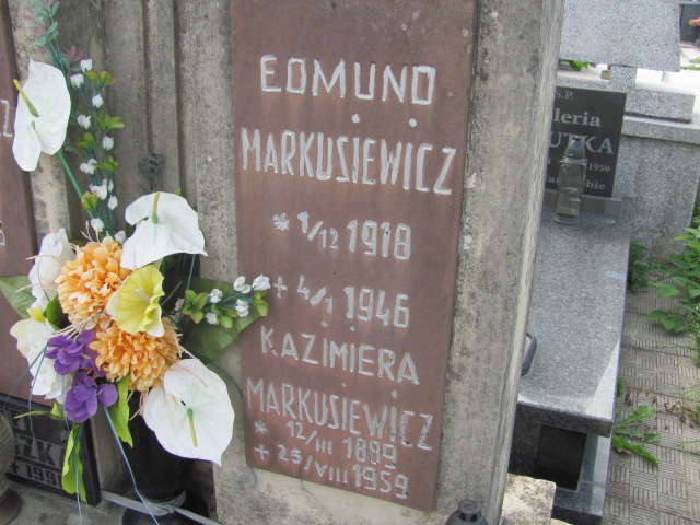 Kazimiera Markusiewicz 1889 Kolbuszowa - Grobonet - Wyszukiwarka osób pochowanych