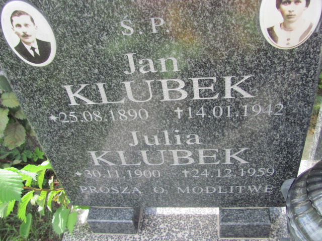 Julian Klubek 1931 Kolbuszowa - Grobonet - Wyszukiwarka osób pochowanych
