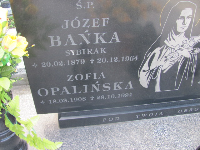 Zofia Opalińska 1908 Kolbuszowa - Grobonet - Wyszukiwarka osób pochowanych