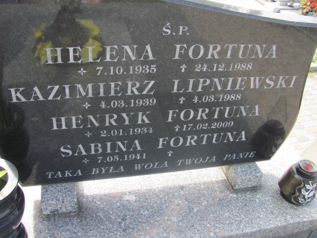 Helena Fortuna 1935 Kolbuszowa - Grobonet - Wyszukiwarka osób pochowanych