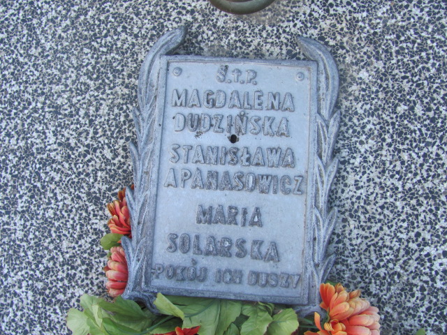 Stanisława Apanasowicz Kolbuszowa - Grobonet - Wyszukiwarka osób pochowanych