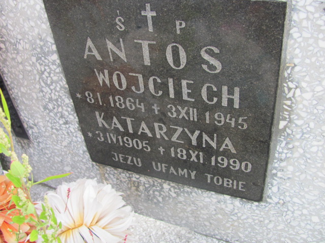 Wojciech Antos 1864 Kolbuszowa - Grobonet - Wyszukiwarka osób pochowanych