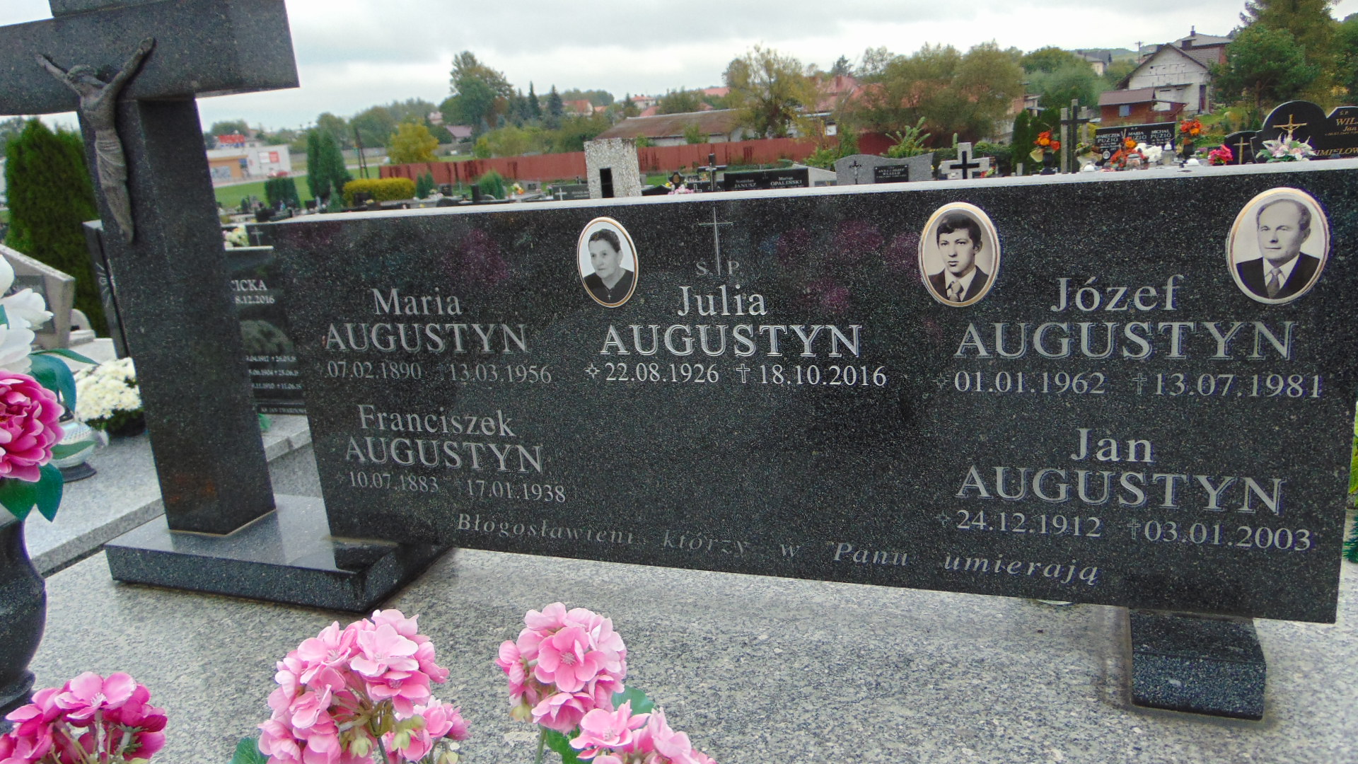 Józef Augustyn 1962 Kolbuszowa - Grobonet - Wyszukiwarka osób pochowanych