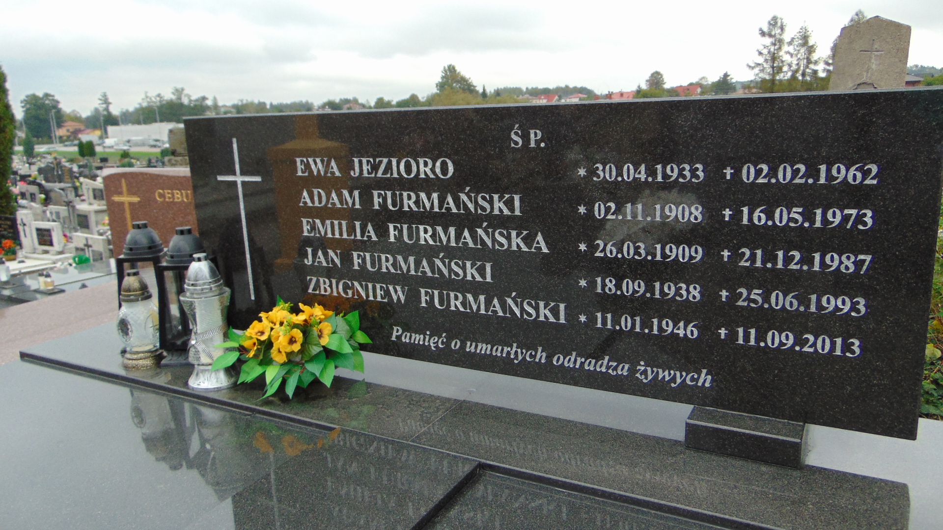 Emilia Furmańska 1909 Kolbuszowa - Grobonet - Wyszukiwarka osób pochowanych