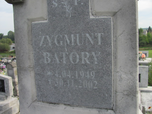 Zygmunt Batory 1949 Kolbuszowa - Grobonet - Wyszukiwarka osób pochowanych