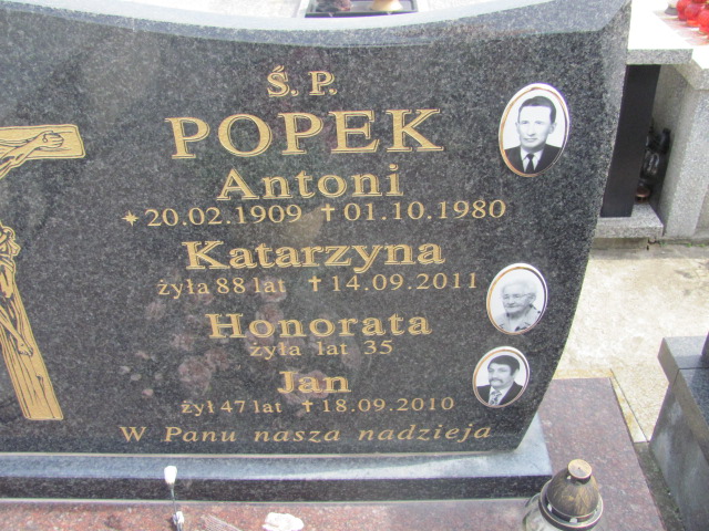 Katarzyna Popek Kolbuszowa - Grobonet - Wyszukiwarka osób pochowanych