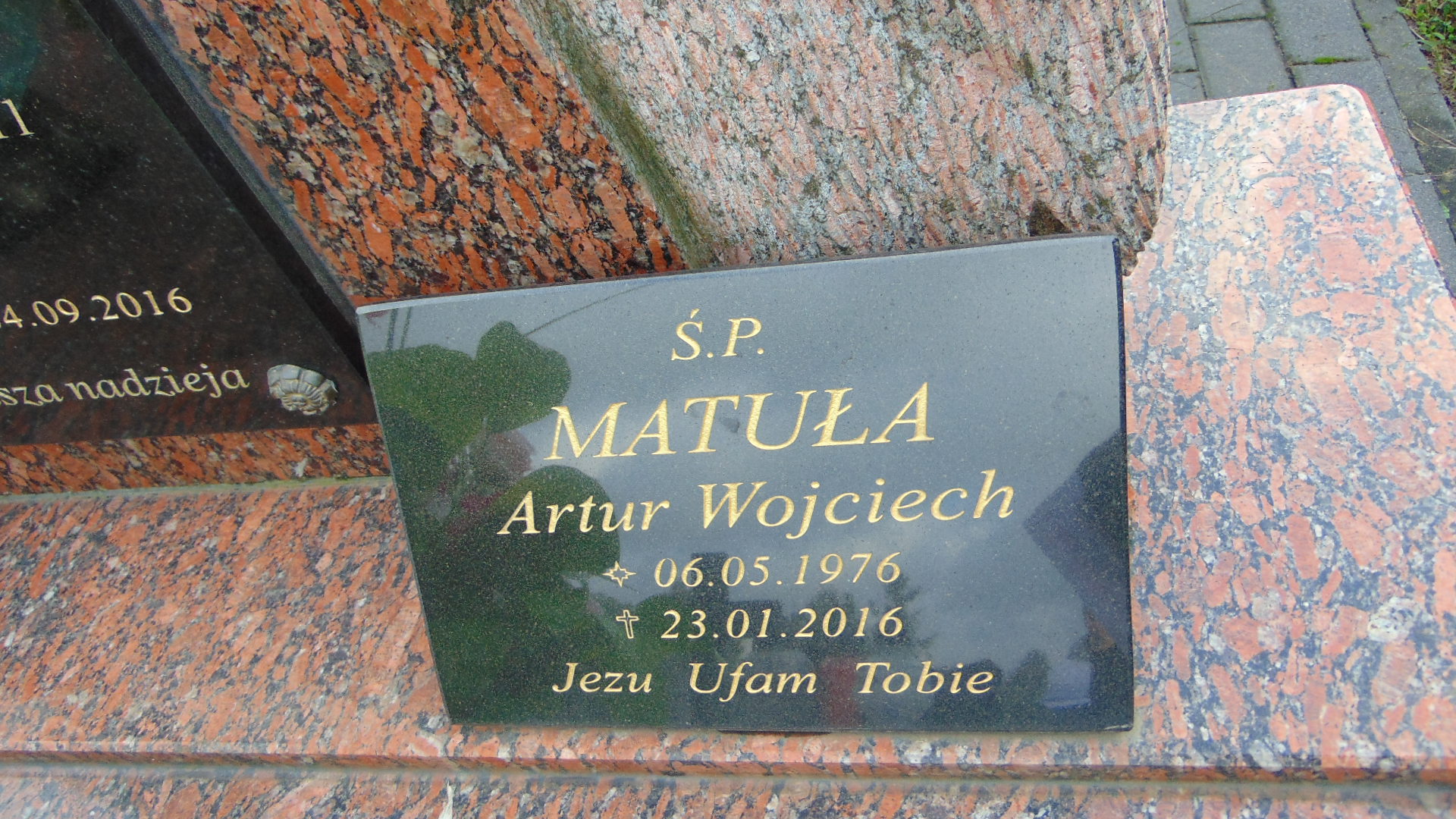 Artur Wojciech Matuła 1976 Kolbuszowa - Grobonet - Wyszukiwarka osób pochowanych
