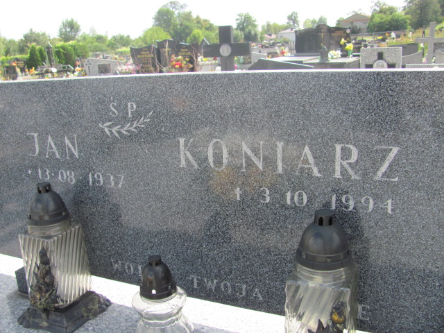 Grób Jan Koniarz