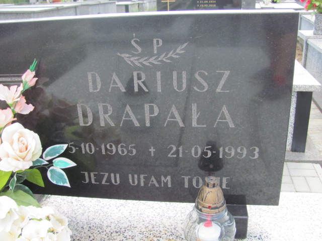 Dariusz Drapała 1965 Kolbuszowa - Grobonet - Wyszukiwarka osób pochowanych