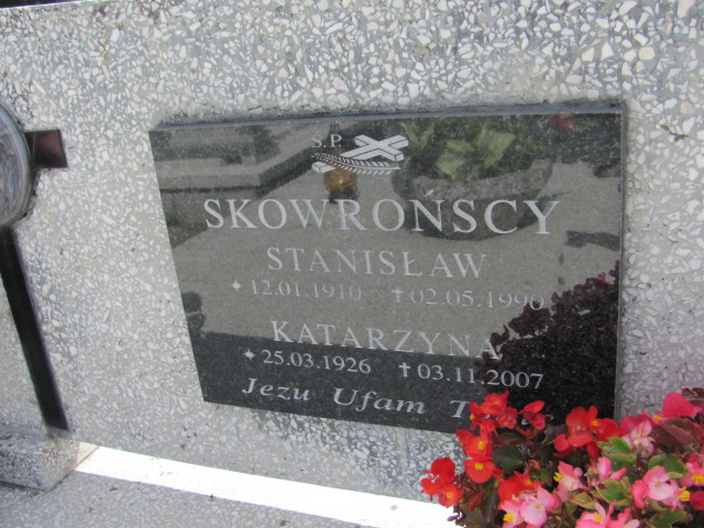 Katarzyna Skowrońska 1926 Kolbuszowa - Grobonet - Wyszukiwarka osób pochowanych