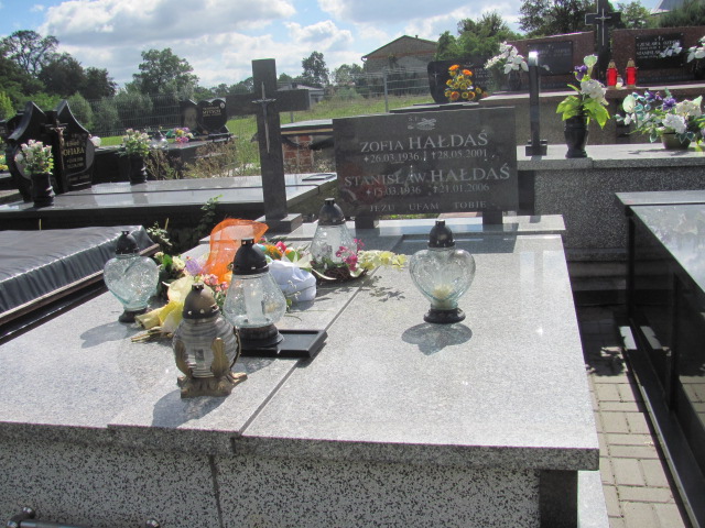 Grób Stanisław Hałdaś