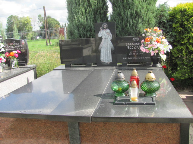 Grób Stanisław Rozmus